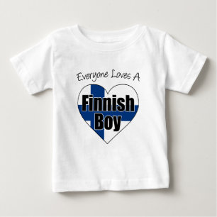 T-shirts Todo Mundo Adora o Menino Finlandês