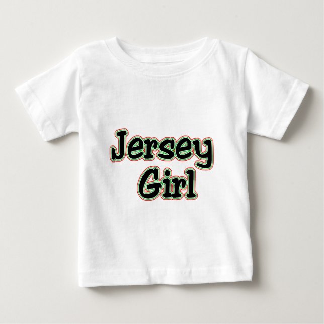 T-shirts Todo mundo ama uma garota de Jersey (Frente)
