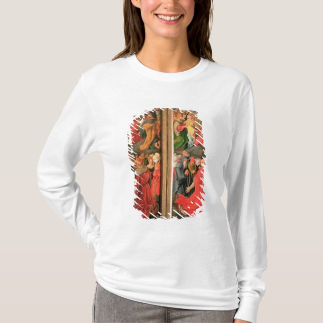T-shirts Todo o altarpiece do dia de santos (Frente)