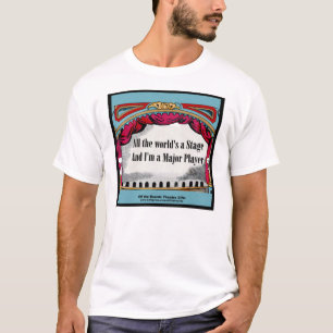 T-shirts "Todo o mundo é um palco