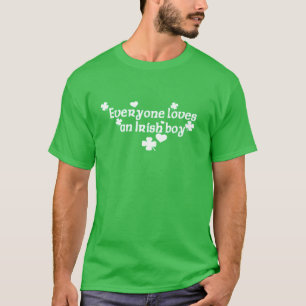 T-shirts Todos amam um menino irlandês