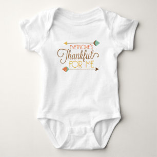 T-shirts Todos grato para mim bodysuit da acção de graça
