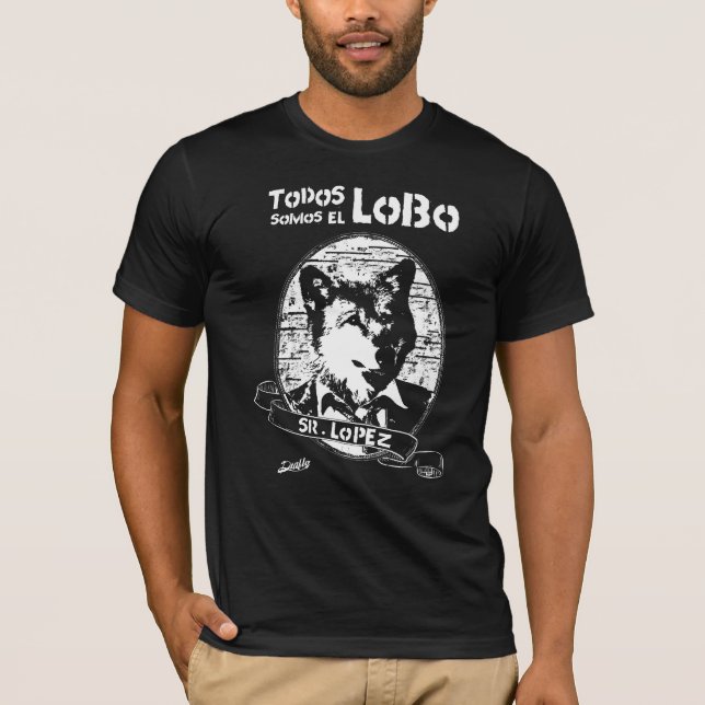 T-shirts Todos somos el Lobo (Frente)