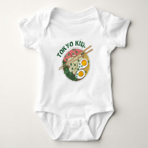 T-shirts Tokyo Kid Japan Comida Ramen Noodle Bowl