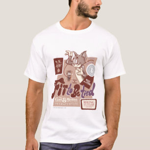 T-shirts Tom e Jerry Ajustados de serem amarrados