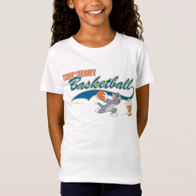 T-shirts Tom e Jerry Basbol 5 (Frente)