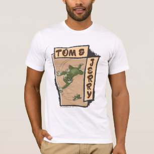 T-shirts Tom e Jerry em um sofá de Tan