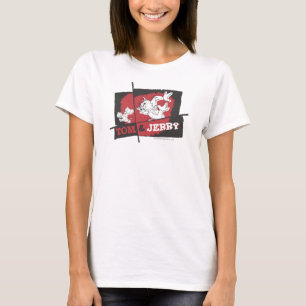 T-shirts Tom e Jerry Red e Black