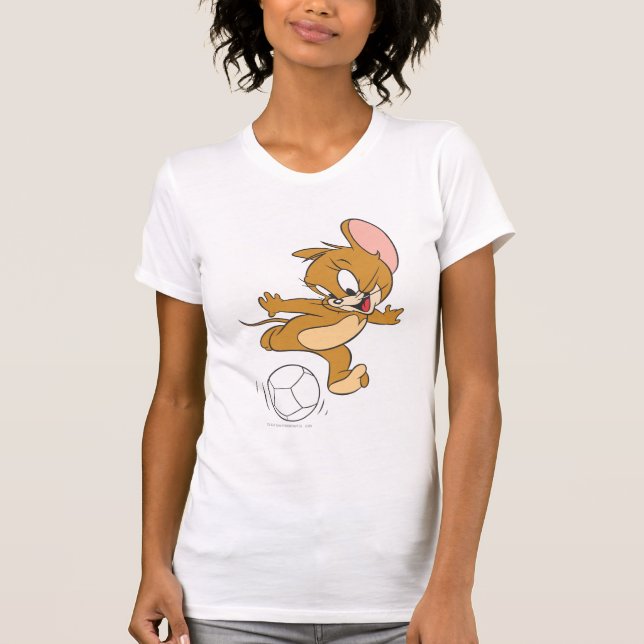 T-shirts Tom e Jerry Soccer (Futebol) 2 (Frente)