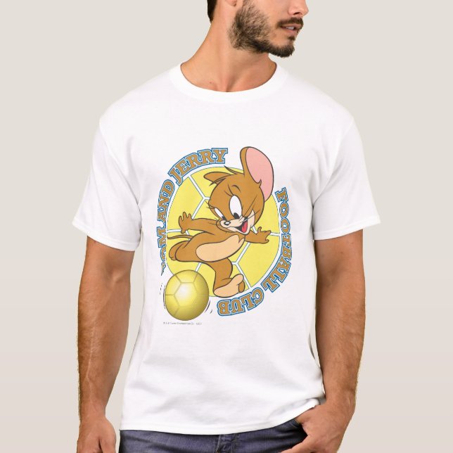 T-shirts Tom e Jerry Soccer (Futebol) 4 (Frente)