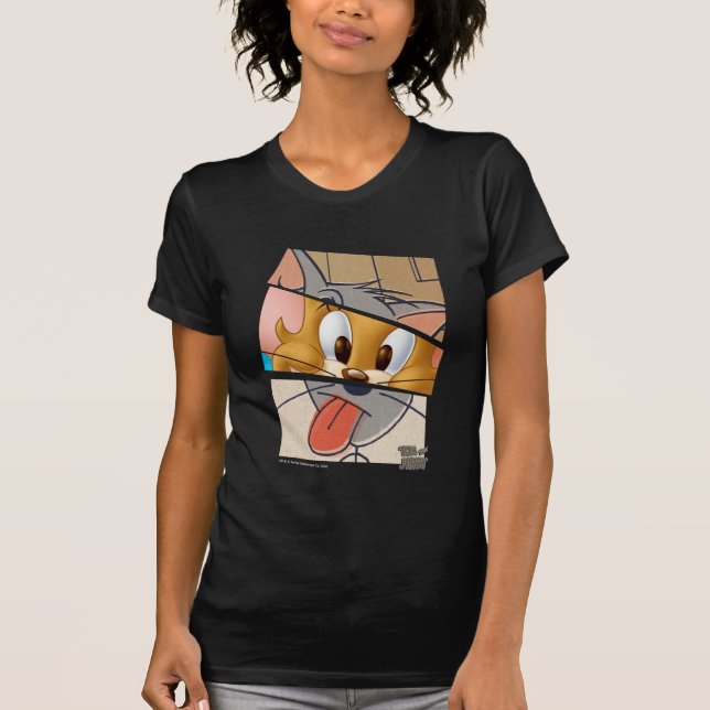 T-shirts Tom E Jerry | Tom E Jerry Mashup (Frente)