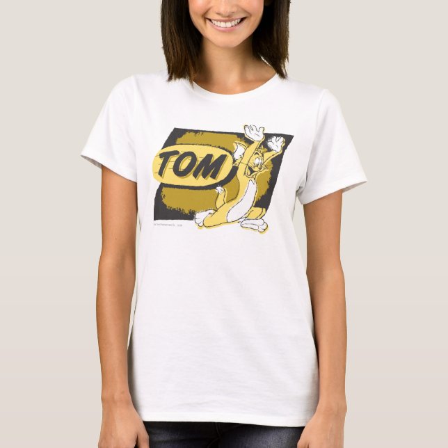 T-shirts Tom perseguindo (Frente)
