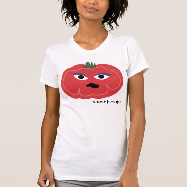 T-shirts tomate picante (Frente)