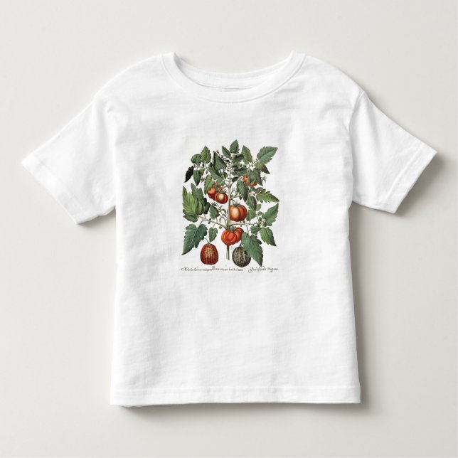 T-shirts Tomates e melões: luteo do fructu dos amoris (Frente)
