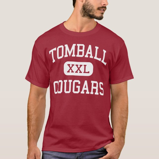 T-shirts Tomball - pumas - júnior - Tomball Texas (Frente)