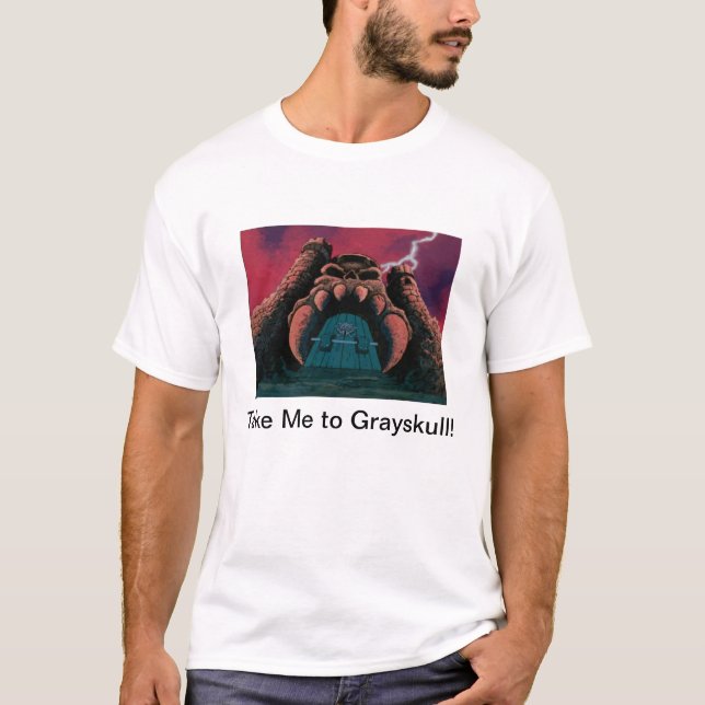 T-shirts Tome-me a Grayskull (Frente)
