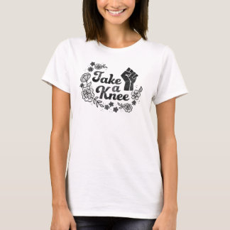 T-shirts Tome-me um joelho/#takeaknee/são com Kaepernick