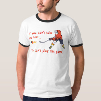 T-shirts Tome o calor - hóquei