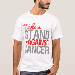 T-shirts Tome um suporte contra o cancer - cancer oral