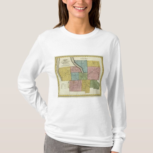 T-shirts Tompkins County (Frente)