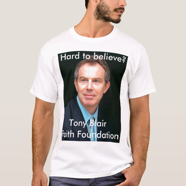 T-shirts Tony Blair (Frente)
