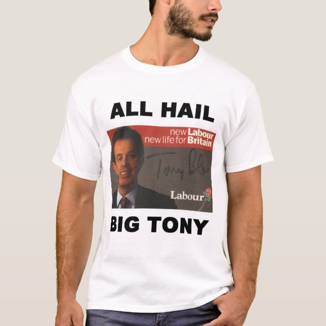 T-shirts Tony grande (Frente)