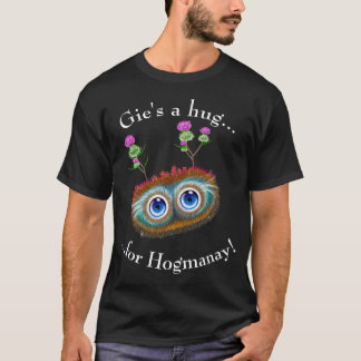 T-shirts Toots escoceses Haggis das buzinas. Hogmanay
