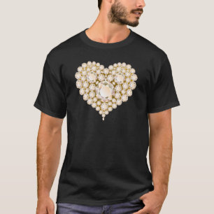 T-shirts Topaz Heart Gems