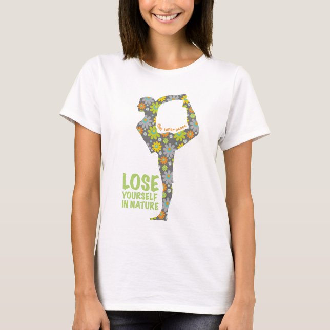 T-shirts topo do tanque de ioga (Frente)