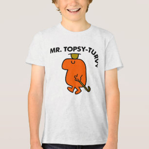 T-shirts Topsy-Turvy Chapéu e Cana de Cima para Baixo