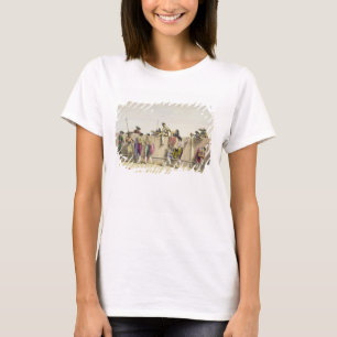 T-shirts Toreros que Reposing entre os touros, 1865 (cor l