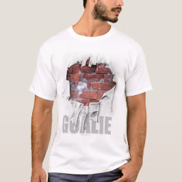 T-shirts Torn Brick Wall Goalie (Futebol)