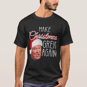 T-shirts Torne o Excelente de Natal Novamente Engraçado Do