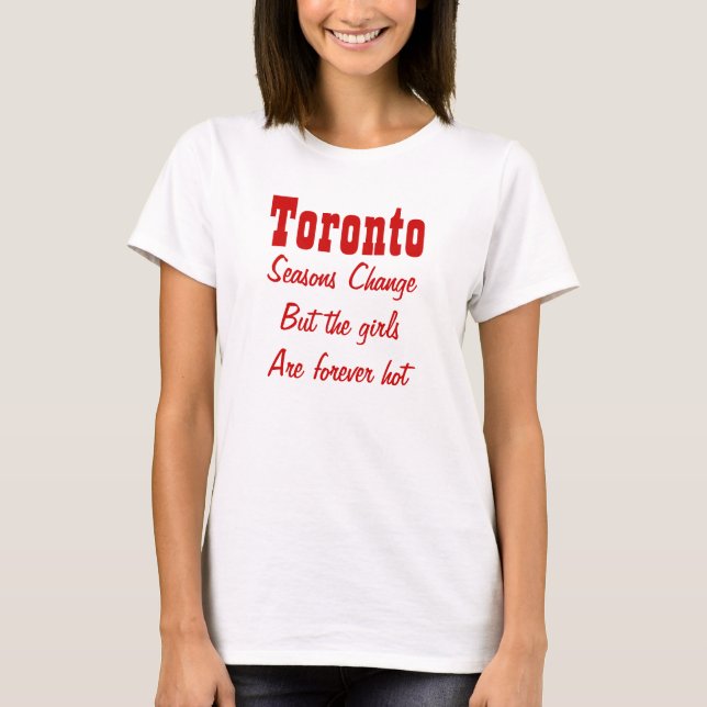 T-shirts Toronto Canadá (Frente)