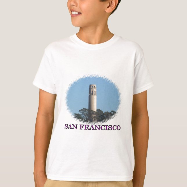 T-shirts Torre Coit de São Francisco (Frente)