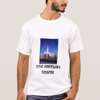 T-shirts torre da liberdade, TORRE da LIBERDADE de NYC
