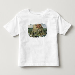 T-shirts Torre de Babel, 1563 (óleo no painel)