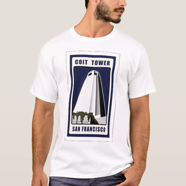 T-shirts Torre de Coit (Frente)