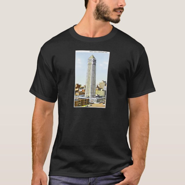 T-shirts Torre de Foshay, Minneapolis, Minnesota (Frente)