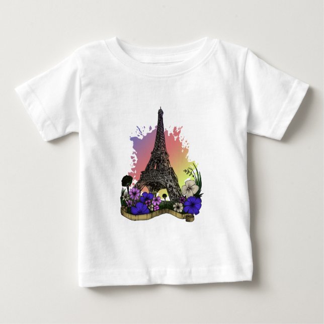 T-shirts Torre Eiffel (Frente)