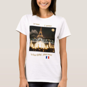 T-shirts Torre Eiffel à Noite