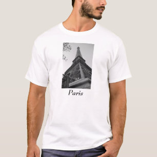 T-shirts Torre Eiffel b/w