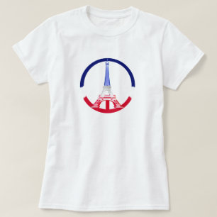 T-shirts Torre Eiffel de Paz de Paris