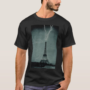 T-shirts Torre Eiffel golpeada