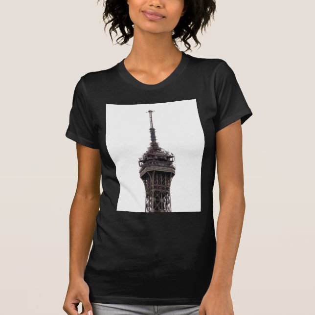 T-shirts Torre Eiffel Paris França (Frente)