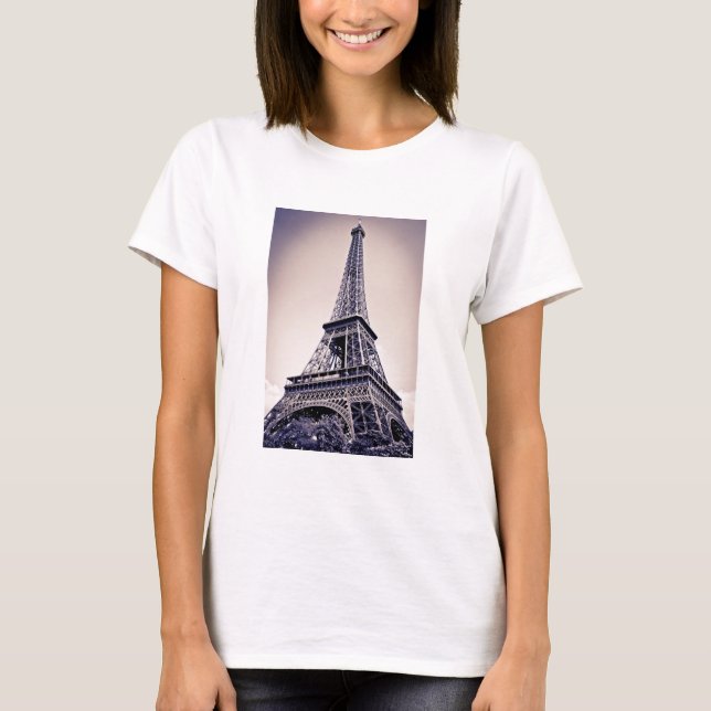 T-shirts Torre Eiffel, Paris, França (Frente)