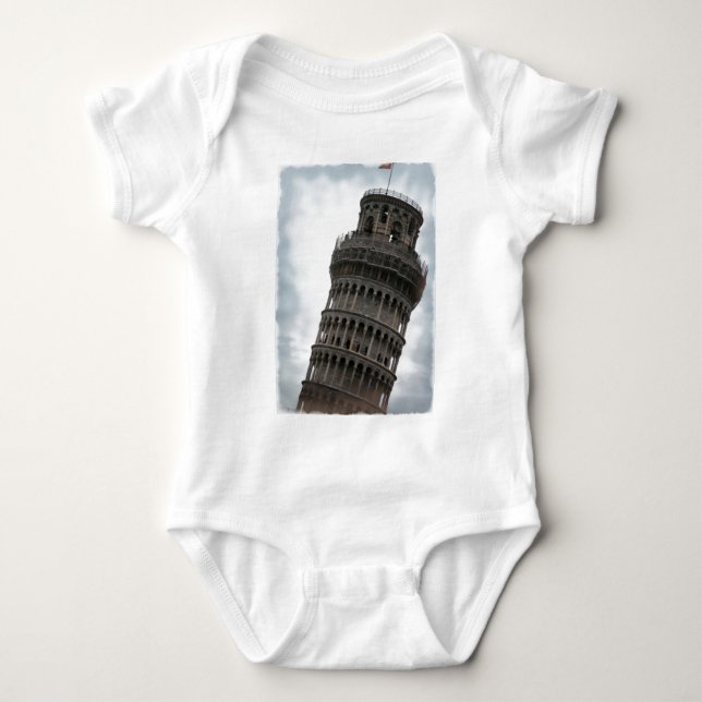 T-shirts Torre inclinada de Pisa (Frente)
