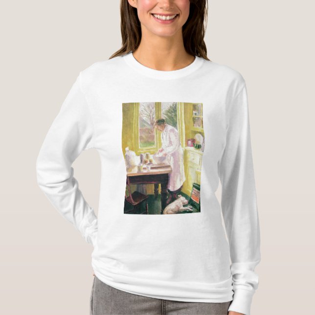 T-shirts Torta de Apple do fazer (Frente)