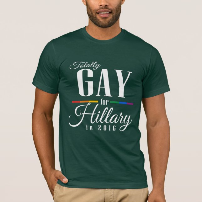 T-SHIRTS TOTALMENTE ALEGRE PARA HILLARY - .PNG (Frente)
