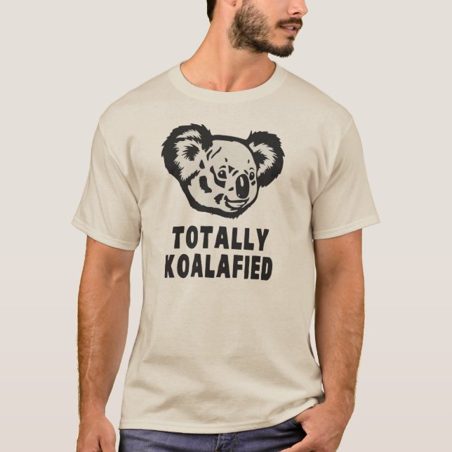 T-shirts Totalmente Koala de Koalafied (Frente)